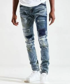 New Arrivals Crysp Denim (blue Patchwork Atlantic Jean -134)