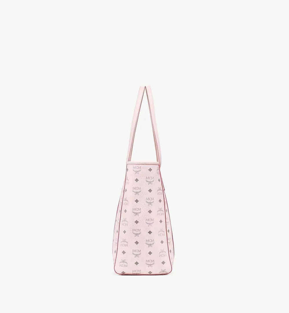 New Arrivals MCM (pink Medium Zipper Toni Shopper In Visetos Bag) 4 New Arrivals MCM (pink Medium Zipper Toni Shopper In Visetos Bag)
