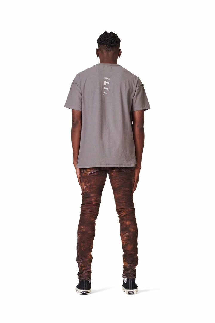 Purple Brand (rusted Multi Colour White Jean) 7 Purple Brand (rusted Multi Colour White Jean)