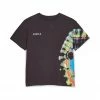 New Arrivals Purple Brand (black Multi Jersey Dye T-shirt)