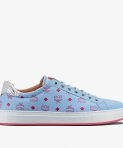 New Arrivals MCM (Women's Low-Top Sneakers In Visetos)