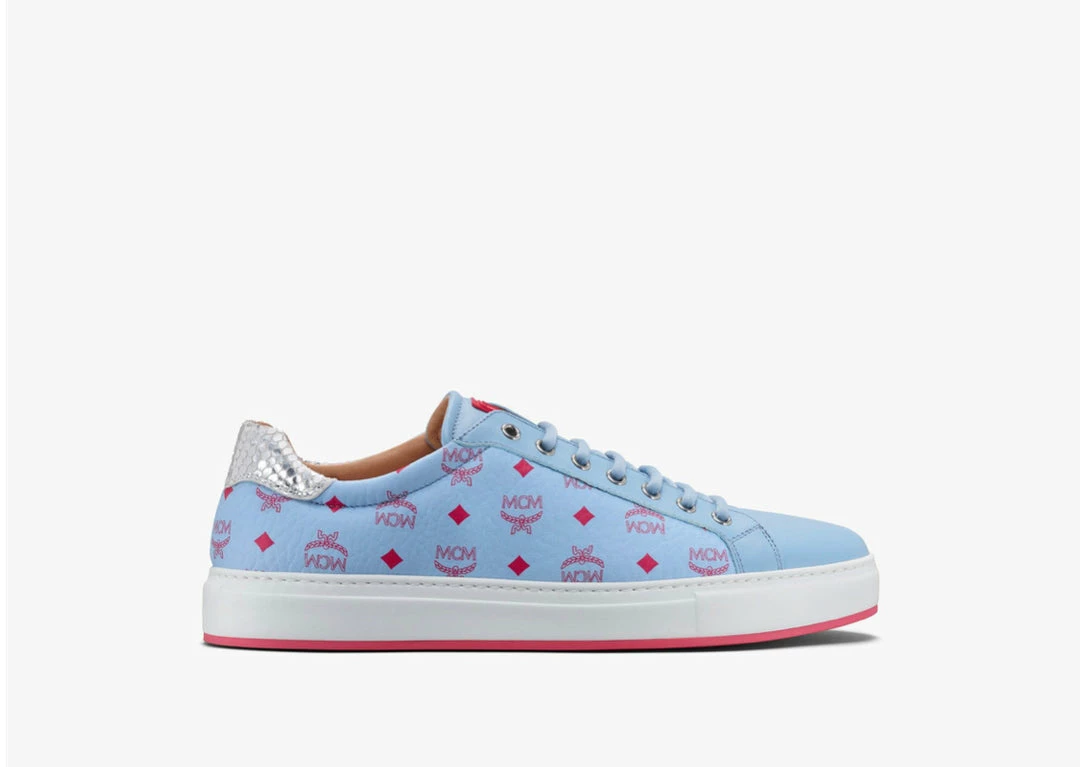 New Arrivals MCM (Women's Low-Top Sneakers In Visetos) 4 New Arrivals MCM (Women's Low-Top Sneakers In Visetos)