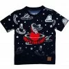 Elite Denim (kids Black/red Laser T-shirt)