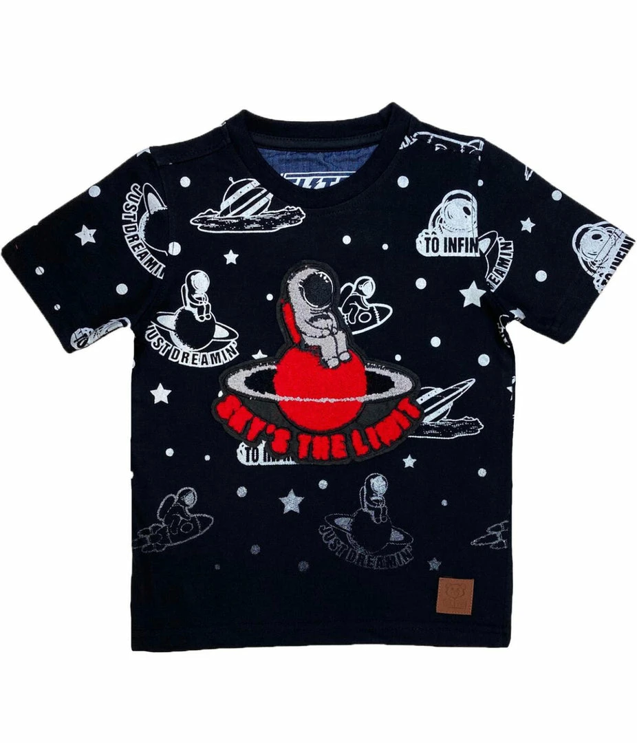 Elite Denim (kids Black/red Laser T-shirt) 3 Elite Denim (kids Black/red Laser T-shirt)