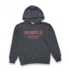 Purple Brand (French Terry Black Stencil Hoodie ) New Arrivals 2 Purple Brand (French Terry Black Stencil Hoodie ) New Arrivals