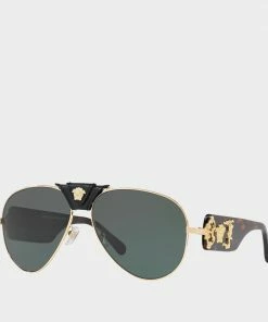 Versace (HAVANA BAROQUE SUNGLASSES)