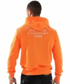 Avenue George (orange "teddy Bear Hoodie)