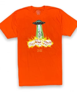 New Arrivals Point Blank (orange “skull T-shirt)