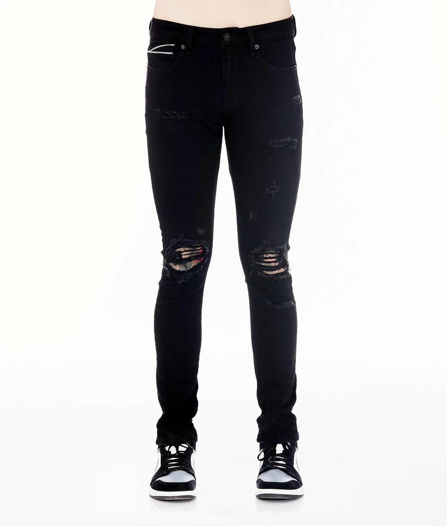New Arrivals Cult Of Individuality (black Punk Super Skinny Jean) 3 New Arrivals Cult Of Individuality (black Punk Super Skinny Jean)
