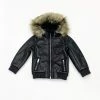 Robert Phillipe (kids Black Furry Jacket)