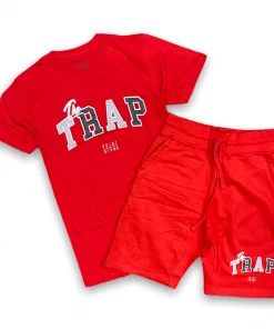 New Arrivals Point Blank (red “the Trap Short Set)