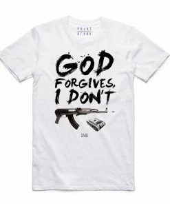 Point Blank (white/black“god Forgives T-shirt)