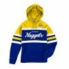 Mitchell & Ness (Royal Blue/yellow Denver Nuggets Hoodie)