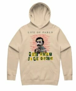New Arrivals Point Blank (beige “you Only Live Once Hoodie)
