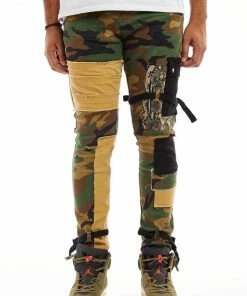 Reelistik Nyc (khaki/Camouflage Zip Jean)