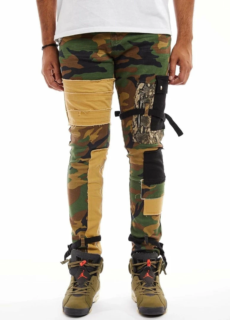 Reelistik Nyc (khaki/Camouflage Zip Jean) 4 Reelistik Nyc (khaki/Camouflage Zip Jean)
