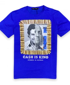 Streetz Iz Watchin New Arrivals Streetz Is Watchin (royal Blue “cash Is King T-shirt)