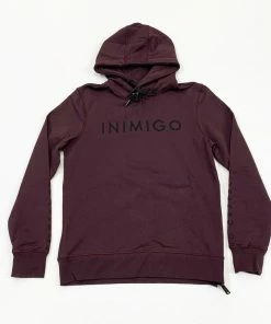 Inimigo (burgundy Hoodie)