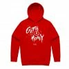 New Arrivals Point Blank (red “get Money Hoodie)