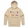 New Arrivals Point Blank (cream “trust No One Hoodie)