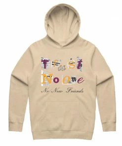 New Arrivals Point Blank (cream “trust No One Hoodie)