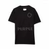 Purple Brand (charcoal Wreath Relaxed Fit Tee) New Arrivals