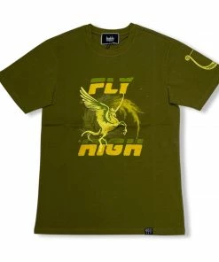 New Arrivals Denimicity (men’s Olive “fly High T-shirt)