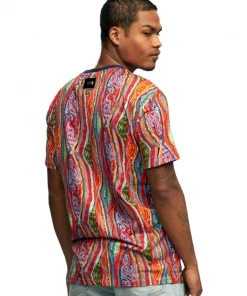 Coogi Australia (sunset Classic All Over Crewneck T-shirt)
