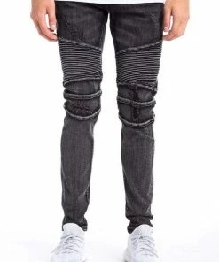 Damati Denim (Grey Cut Biker Jean)