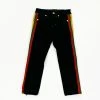 Elite Denim (kids Red/green/yellow Stripes Jeans)