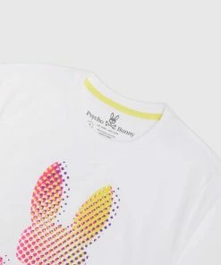 New Arrivals Psycho Bunny (mens White Hindes Graphic T-shirt) 7 New Arrivals Psycho Bunny (mens White Hindes Graphic T-shirt)