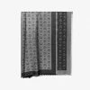 New Arrivals MCM (Grey/Lack Monogram Lurex Scarf)