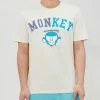 New Arrivals Monkey Money (cream/blue “mad Monkey T-shirt)