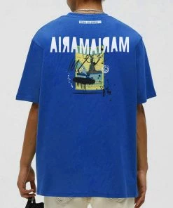New Arrivals Maria By Fifty (royal Blue ” Big City T-shirt)