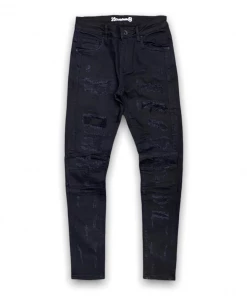 New Arrivals Crysp Denim ( Jet Black Montana Jean -101)