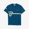 Lacoste (men’s Blue/green Crewneck T-shirts)
