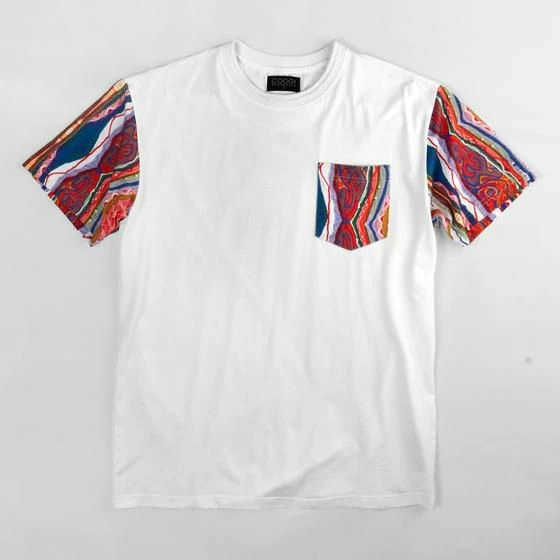 New Arrivals Coogi Australia (white Og Patch Work Crewneck T-shirt) 3 New Arrivals Coogi Australia (white Og Patch Work Crewneck T-shirt)