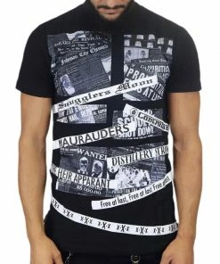 SMUGGLERS MOON (black/grey CREWNECK T-SHIRTS)