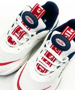 Ellesse Men’s (white/red/navy Sneakers)