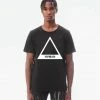 Hvman ( Black Triangle Basic Logo Crewneck T-shirt) New Arrivals 2 Hvman ( Black Triangle Basic Logo Crewneck T-shirt) New Arrivals