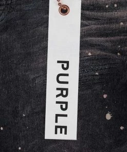 Purple Brand (3 Needle Black Wash Repair Jean)