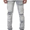 Kdnk (medium Blue Rip Repair Jean)