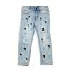 New Arrivals Dna Premium (kids Blue Cut Sky Blue/black Crystal Drip Jean)