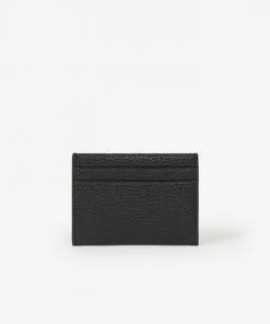 Kenzo (black Imprint Grained Leather Cardholder) New Arrivals