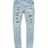 New Arrivals Purple Brand (blue Light Indigo Destroy Repair Jean)