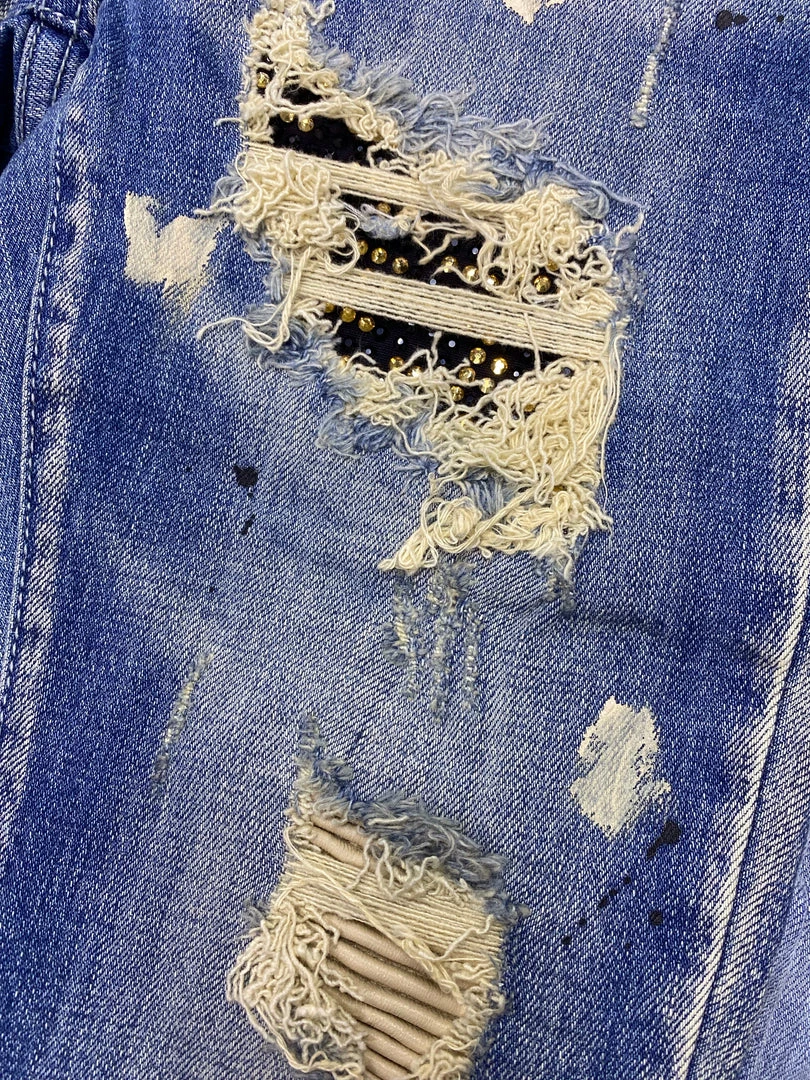 Ferrari Massari (blue/sand Biker Super Skinny Jean) 4 Ferrari Massari (blue/sand Biker Super Skinny Jean)