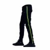 New Arrivals Focus Jeans (Black/green/yellow Stripe Jeans)