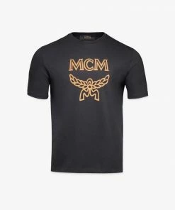 Mcm (black Men's Classic Logo T-Shirt)
