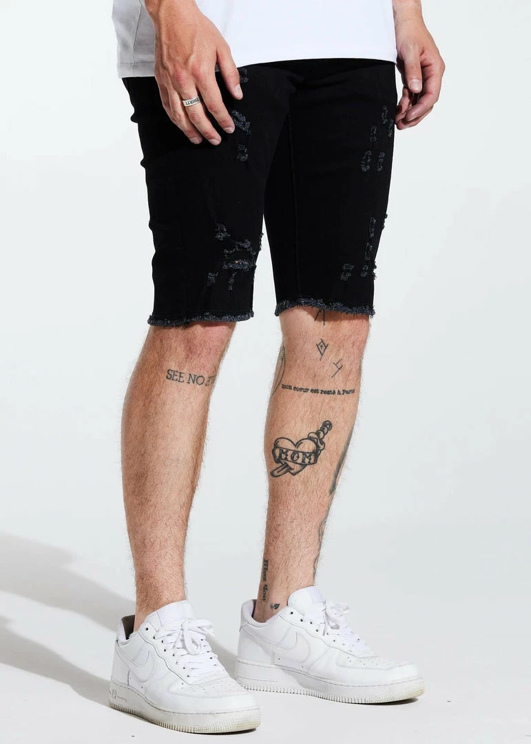 Crysp Denim (jet Black Atlantic Short) New Arrivals 3 Crysp Denim (jet Black Atlantic Short) New Arrivals