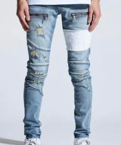 Crysp Denim (light Blue White Bank Wash Jean) New Arrivals